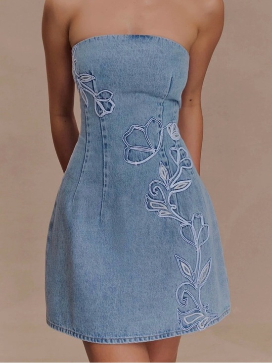 Meshki Dresses & Skirts - Meshki Denim Dress